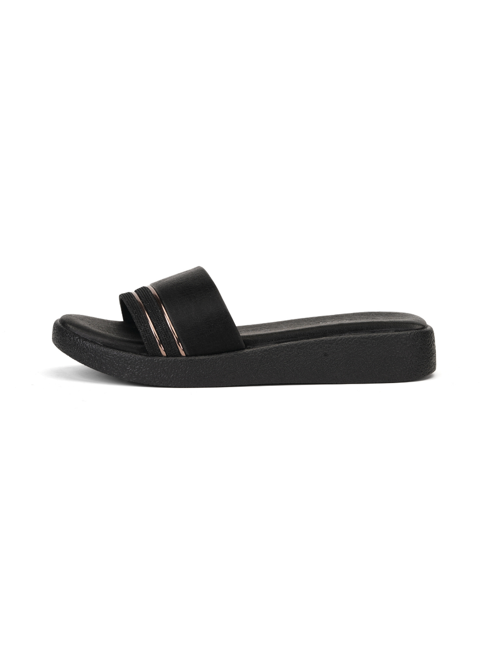 Lamoure Black Casual  Flat For Women Lmw039153 C001