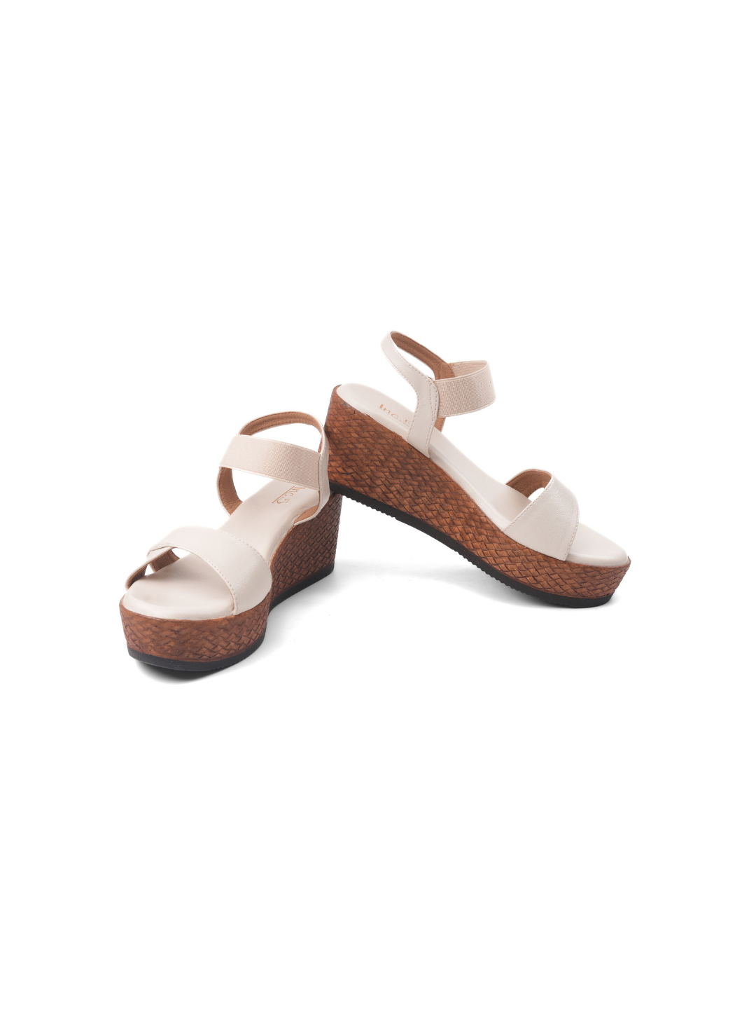 Inc.5 Cream Sandal For Women 102173 C179
