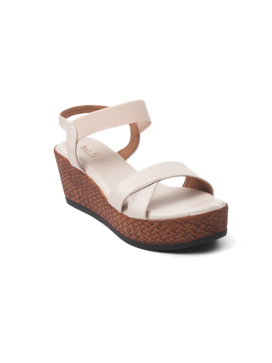 Inc.5 Cream Sandal For Women 102173 C179