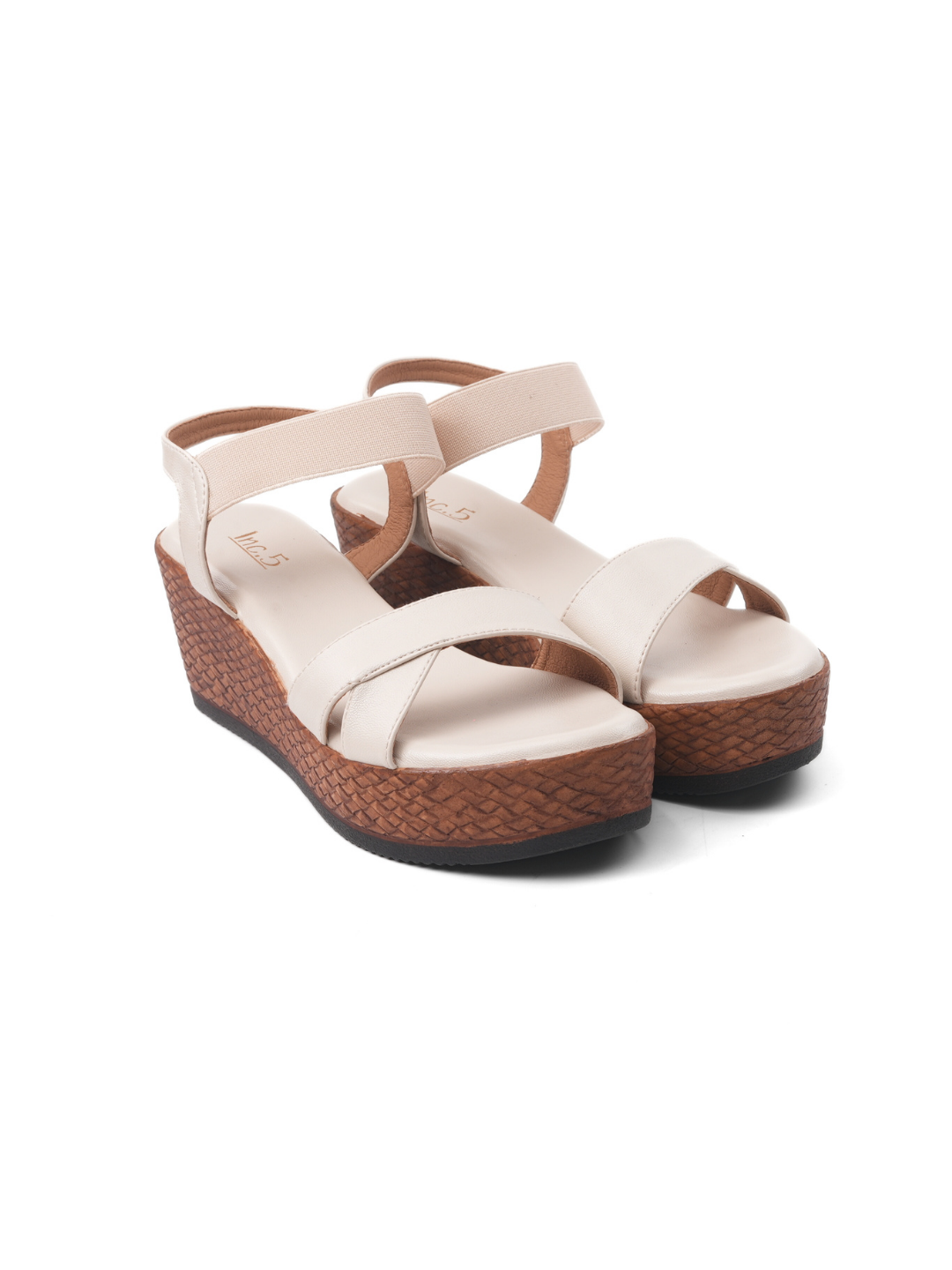 Inc.5 Cream Sandal For Women 102173 C179