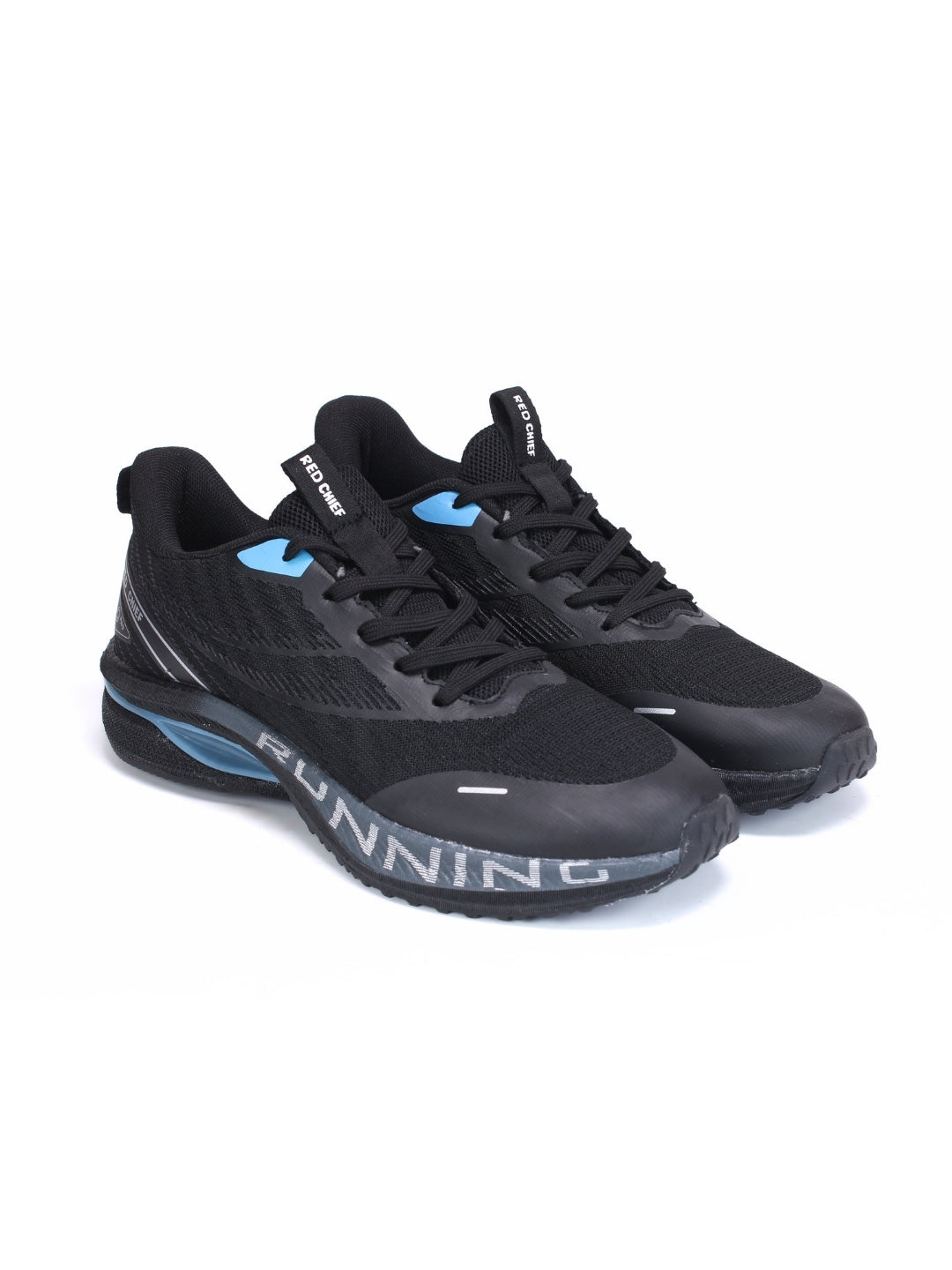 Red Chief Sports Black Running Shoes For Men R1716 001