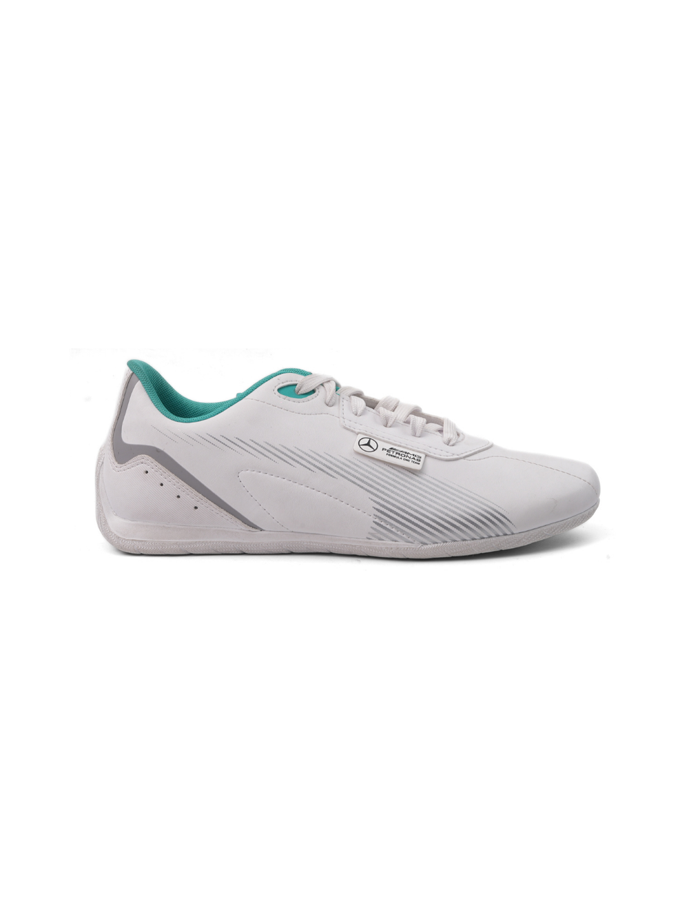Puma White/Green Sports Shoes For Men Mapfi Neo Cat 2.0-30852502 C063