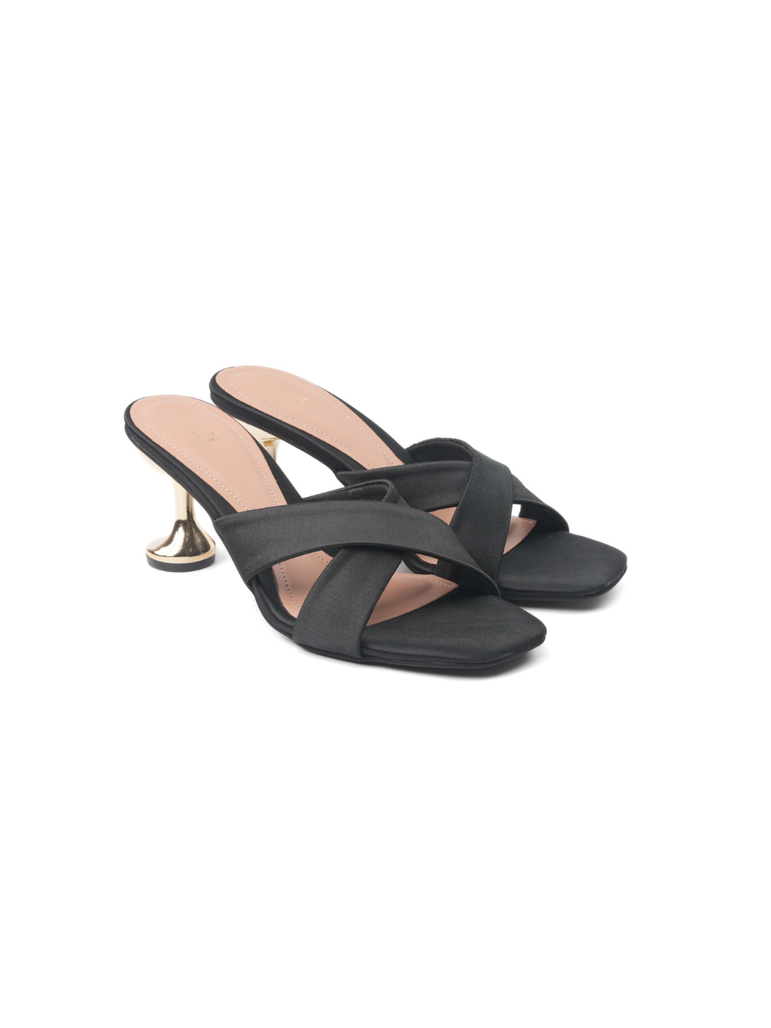 Inc.5 Black Sandal For Women 102170 C001