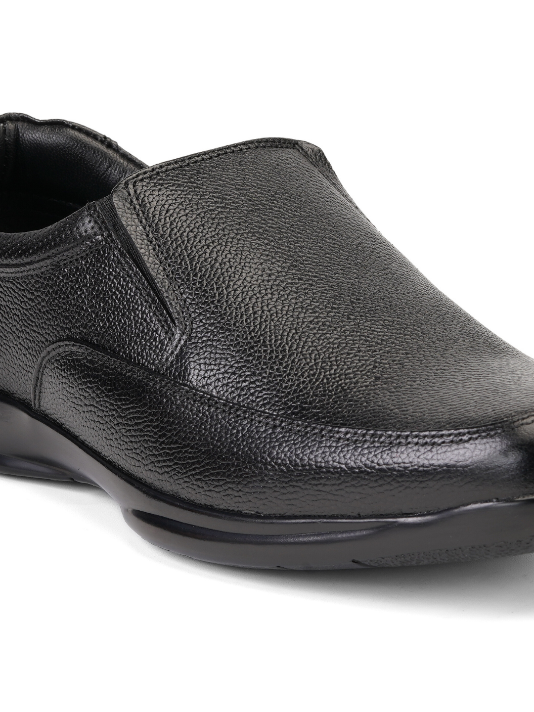 Zuup Black Genuine Leather Formal Shoes For Men Zfm021060 C001