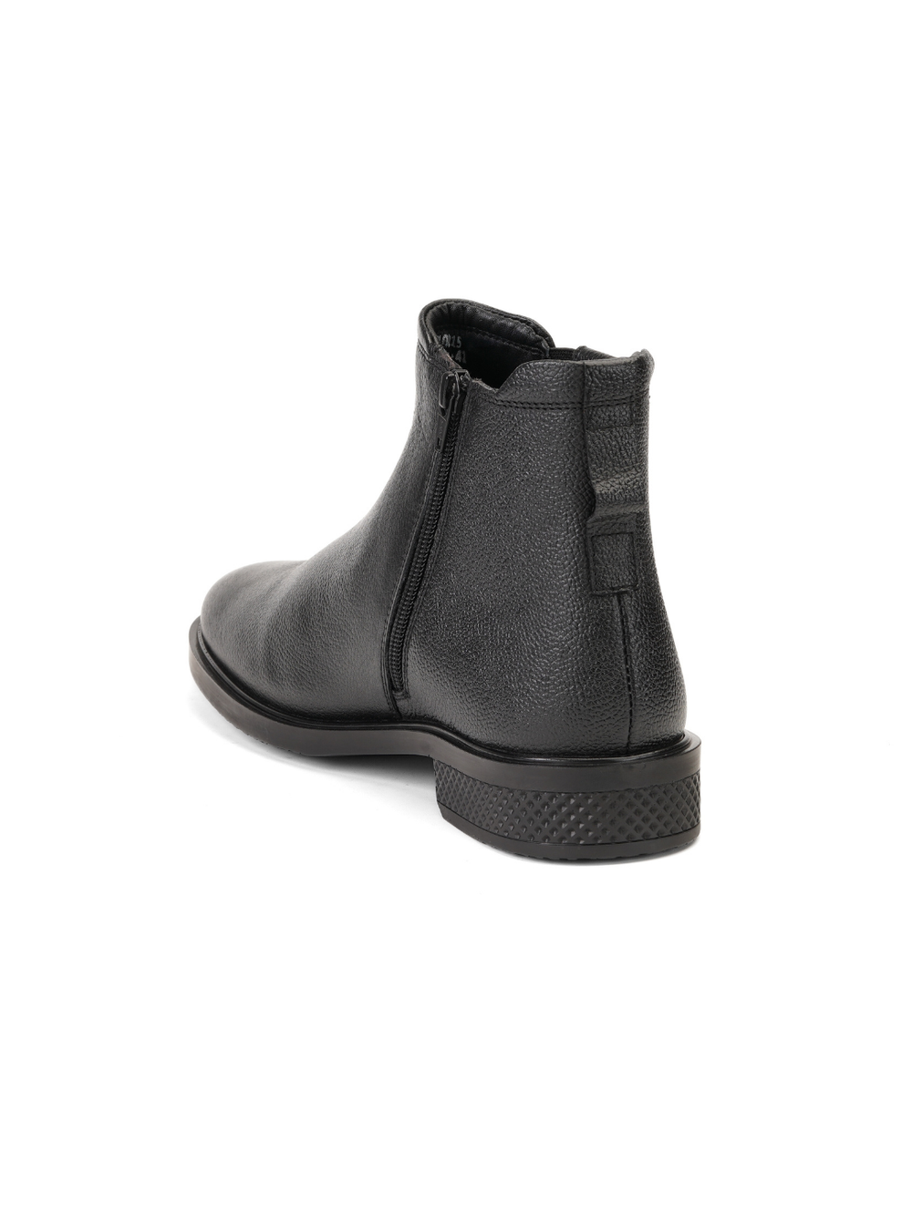 Extacy Black Genuine Leather Boot Casual Shoes For Men Exm010215 C001