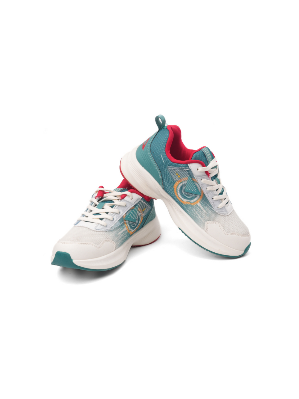 Campus Off White/D.Green Sports Shoes For Kids Tech Ch-22C-166A C1030
