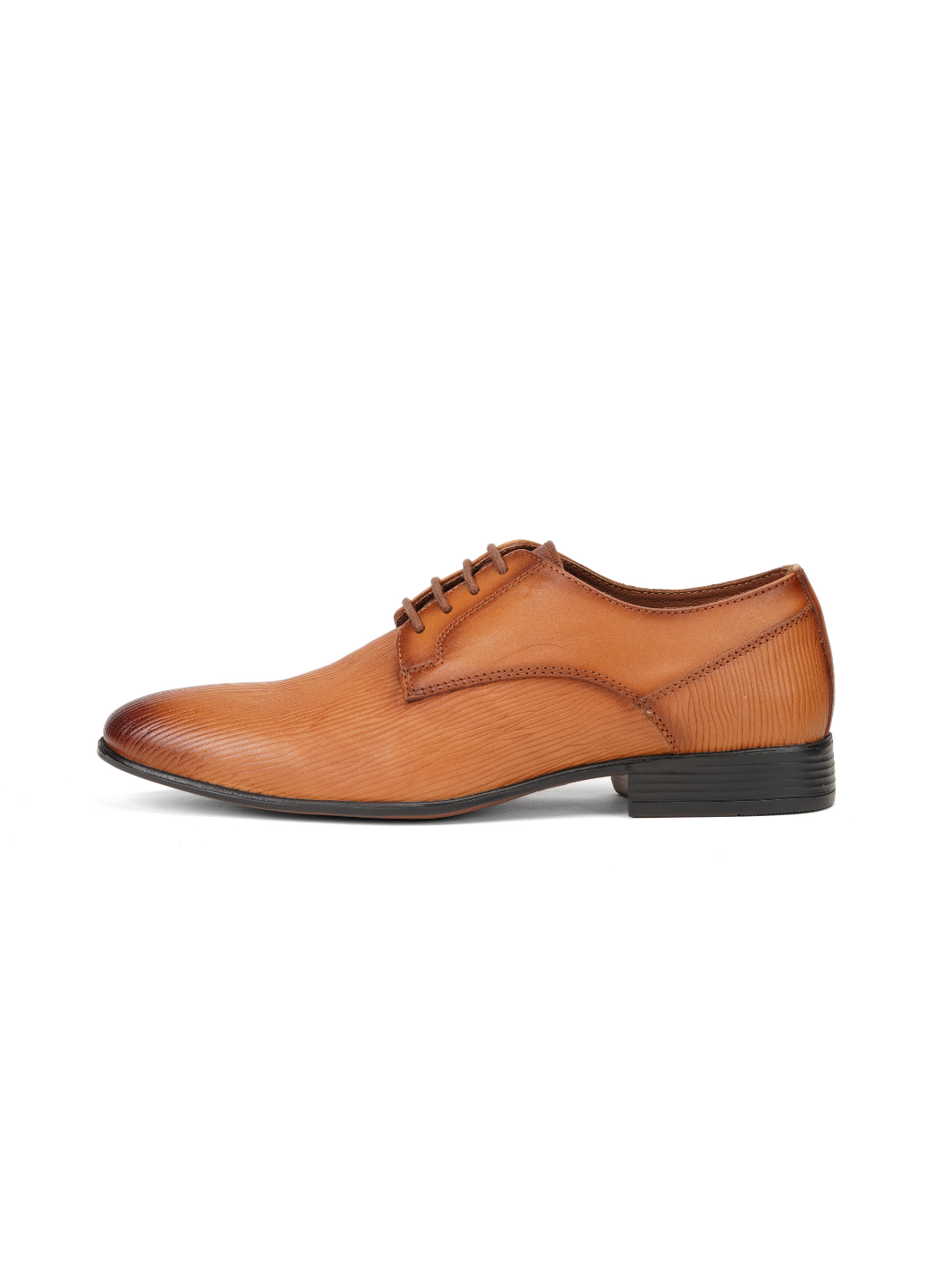 Top Brass Tan Genuine Leather Derby Formal Shoes For Men Tbm021080 C006