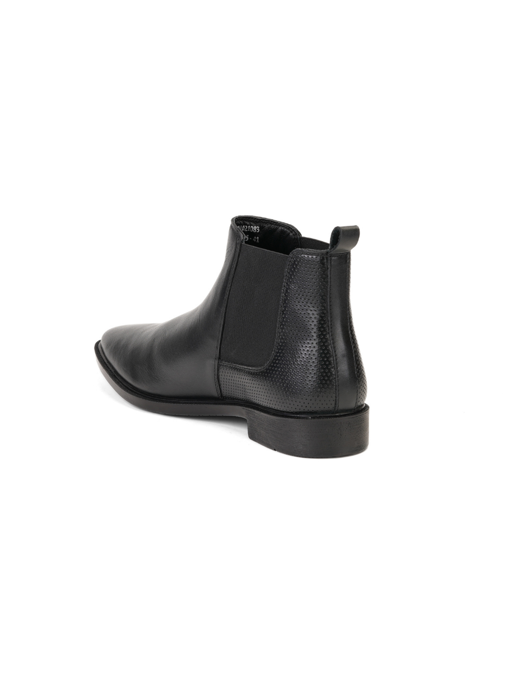 Top Brass Black Genuine Leather Boot Formal Shoes For Men Tbm021083 C001