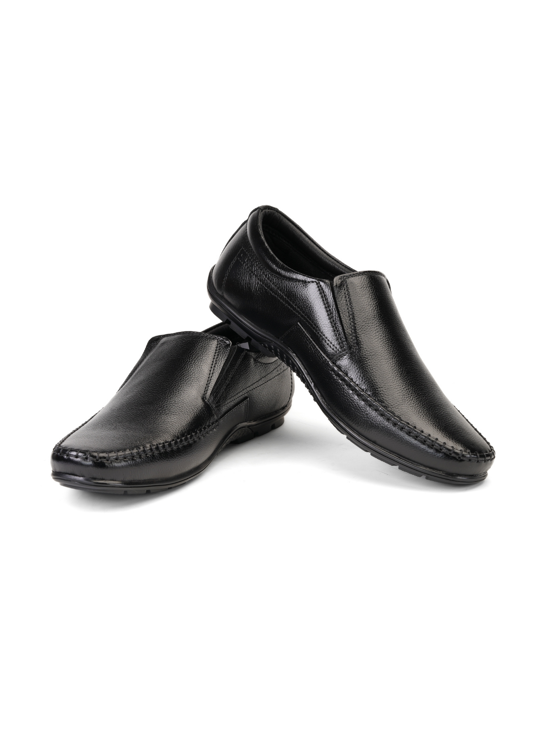 Zuup Black Genuine Leather Formal Shoes For Men Zfm021056 C001