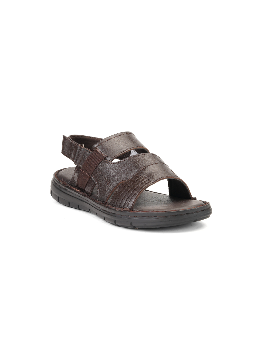 Comfort Walk Brown Genuine Leather Formal Sandal For Men Cwm031010 C003