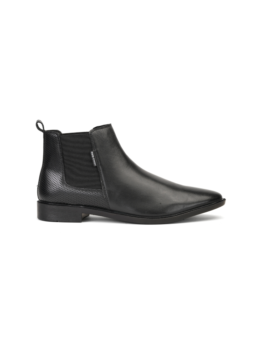Top Brass Black Genuine Leather Boot Formal Shoes For Men Tbm021083 C001