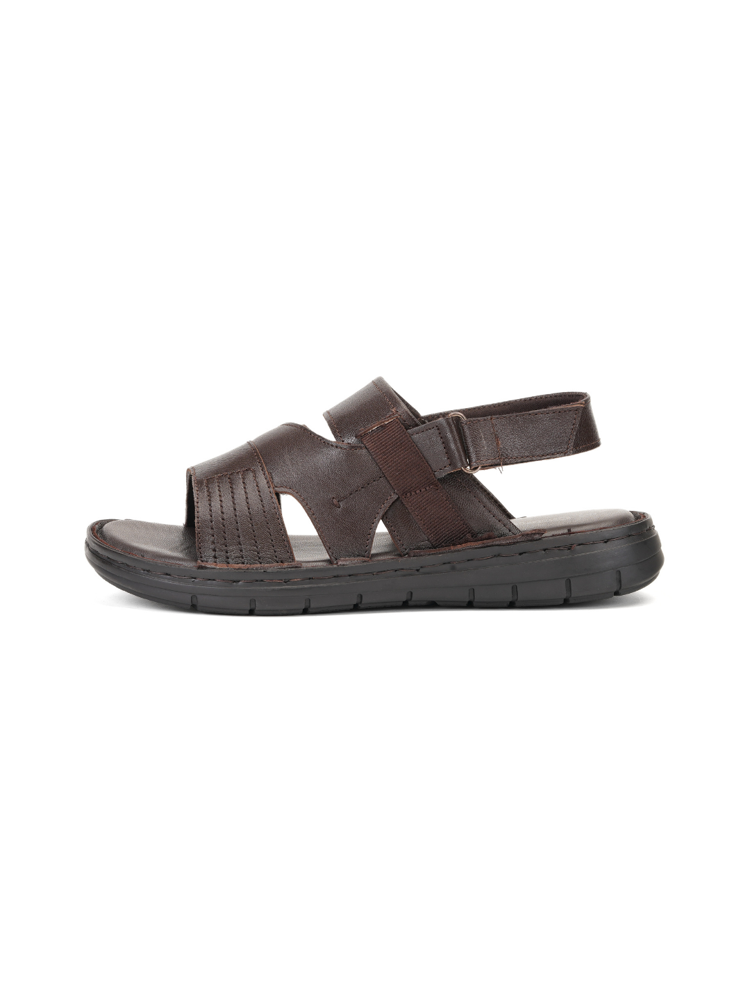 Comfort Walk Brown Genuine Leather Formal Sandal For Men Cwm031010 C003