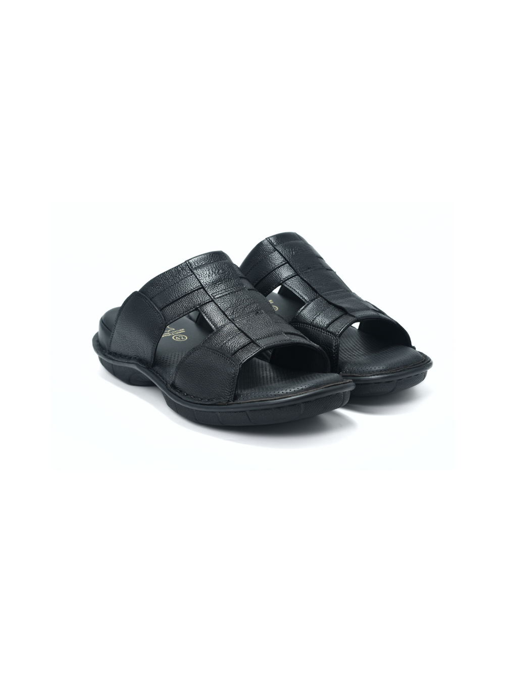 Hitz Black Slipper For Men 9240 C001