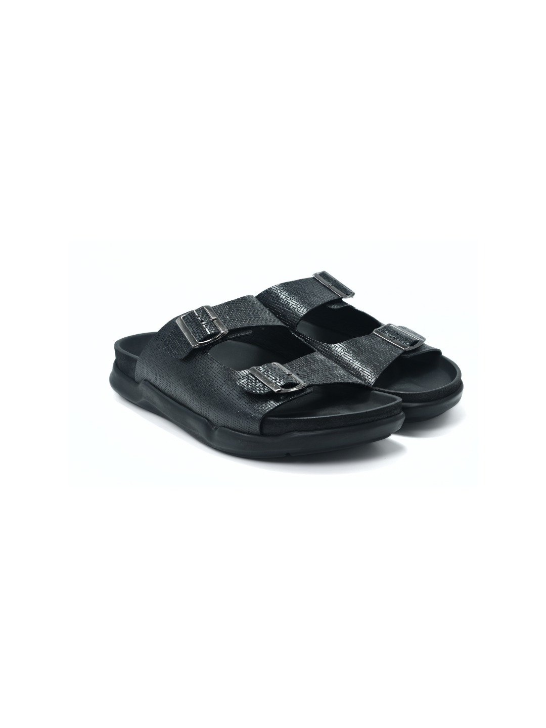 Hitz Black Slipper For Men 0`023 C001