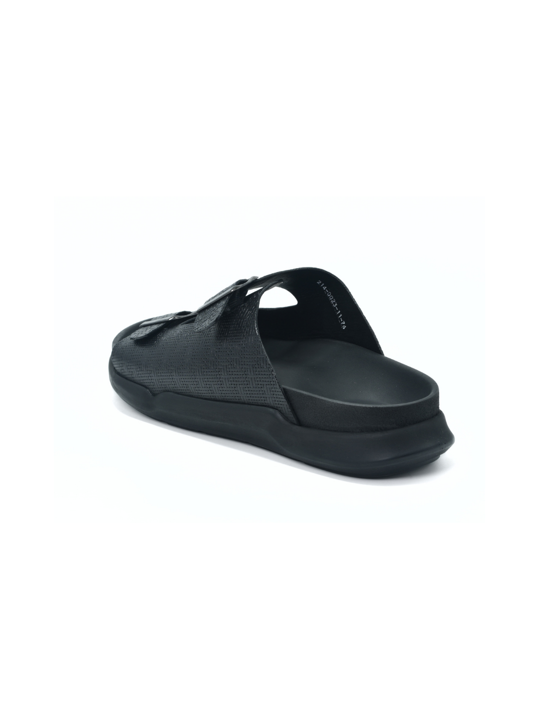Hitz Black Slipper For Men 0`023 C001