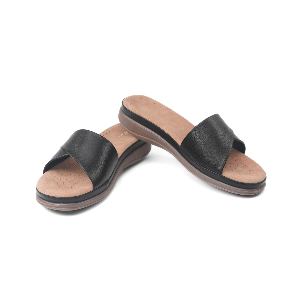 Inc.5 Black Flat For Women 900291 C001