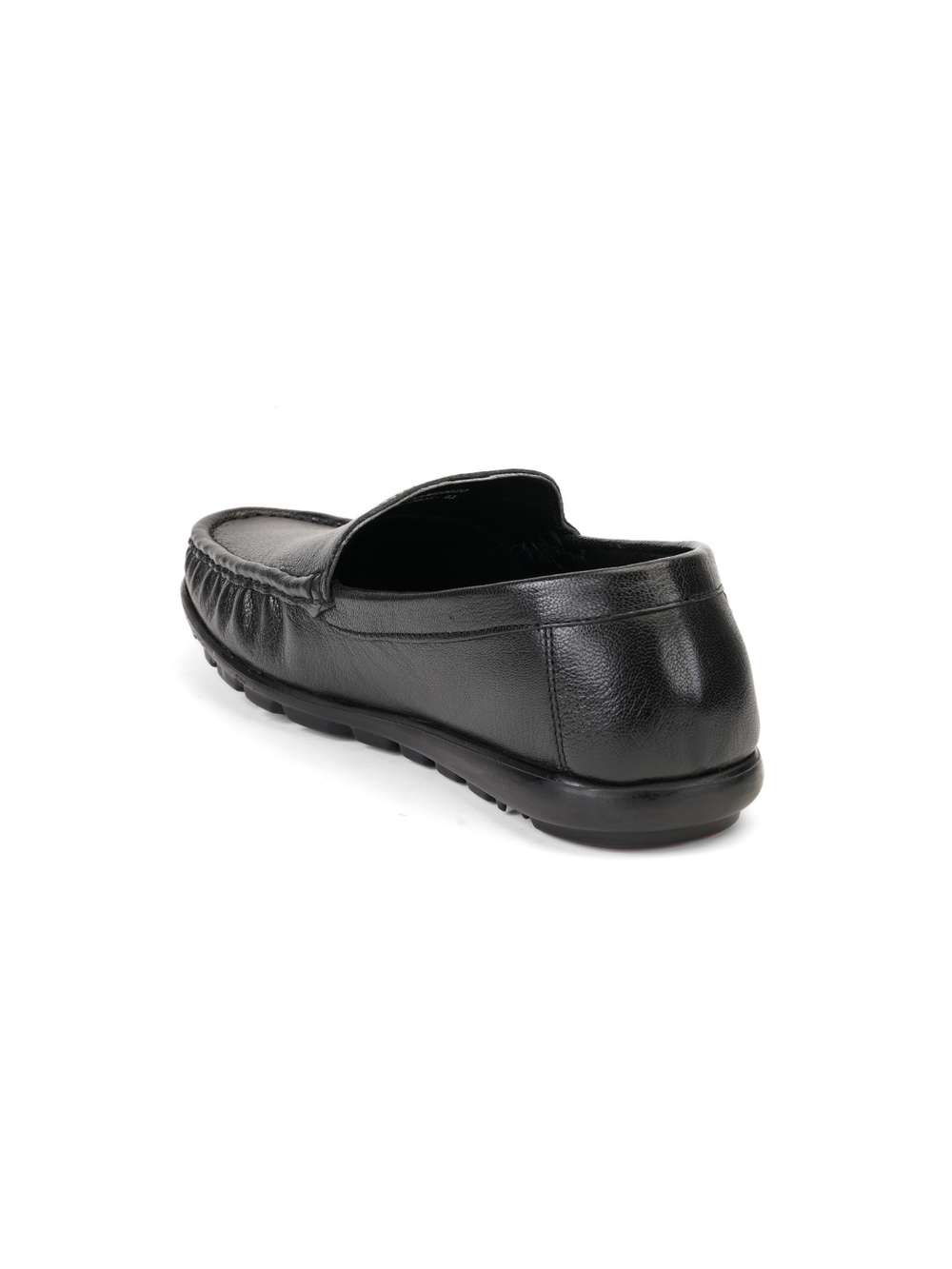 Extacy Black Genuine Leather Loafer Casual Shoes For Men Exm010220 C001