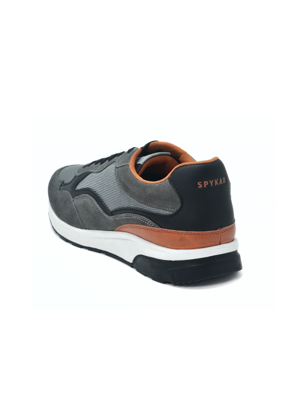 Spykar Dark Grey Sneaker For Men Archer C772