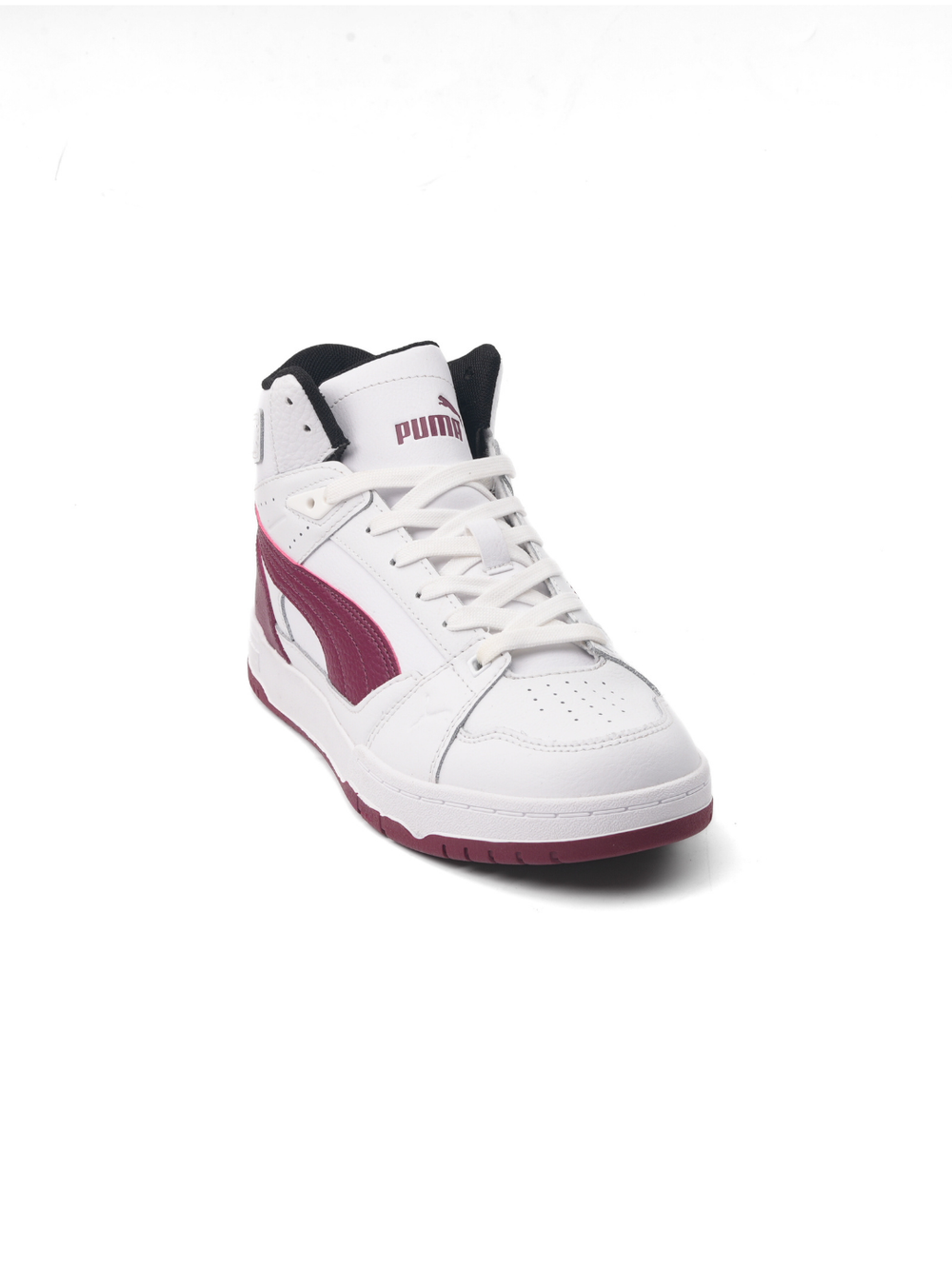 Puma White/Black Sports Shoes For Men Rbd Game Nova Mid -39980403 C059