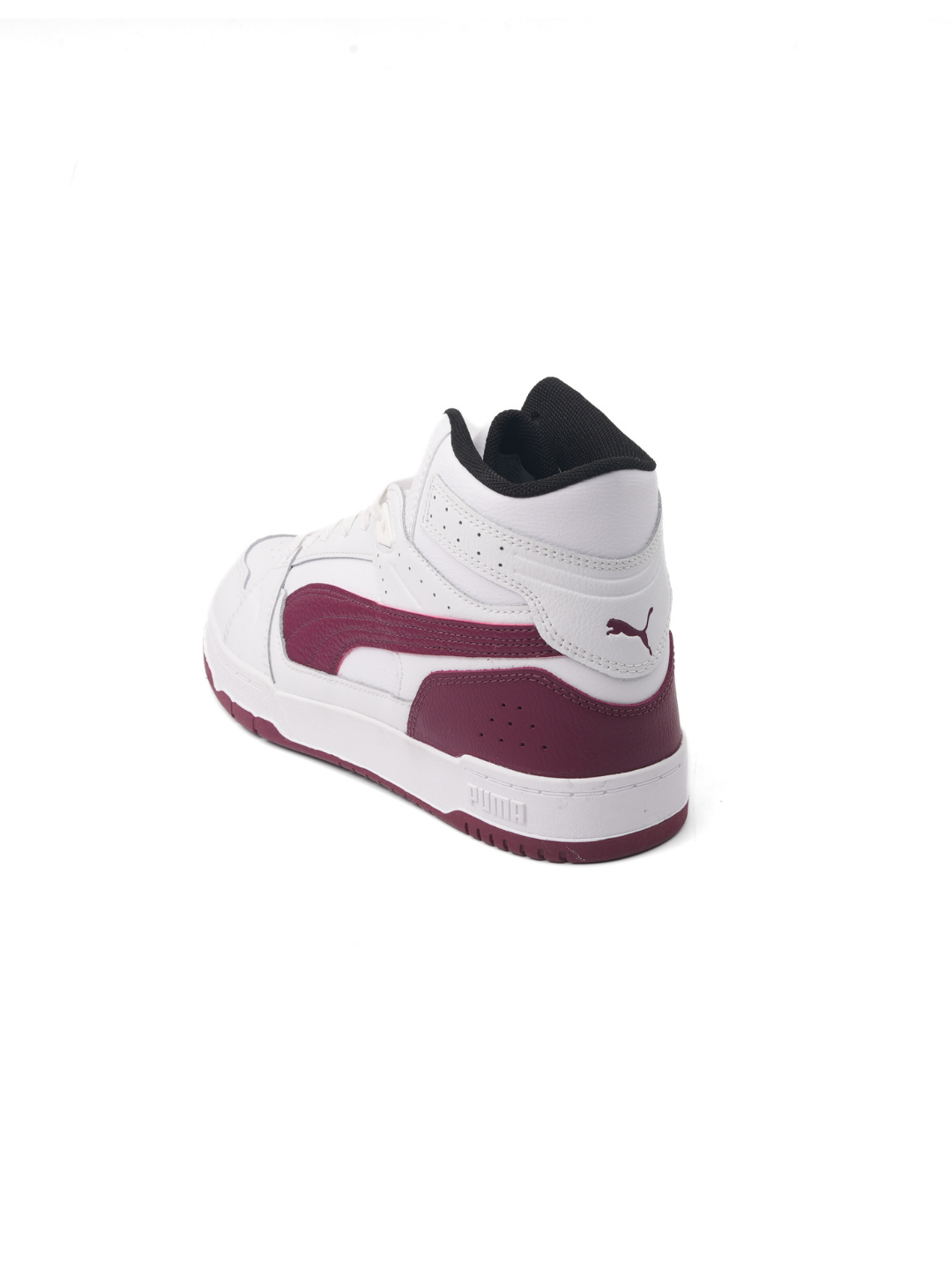 Puma White/Black Sports Shoes For Men Rbd Game Nova Mid -39980403 C059