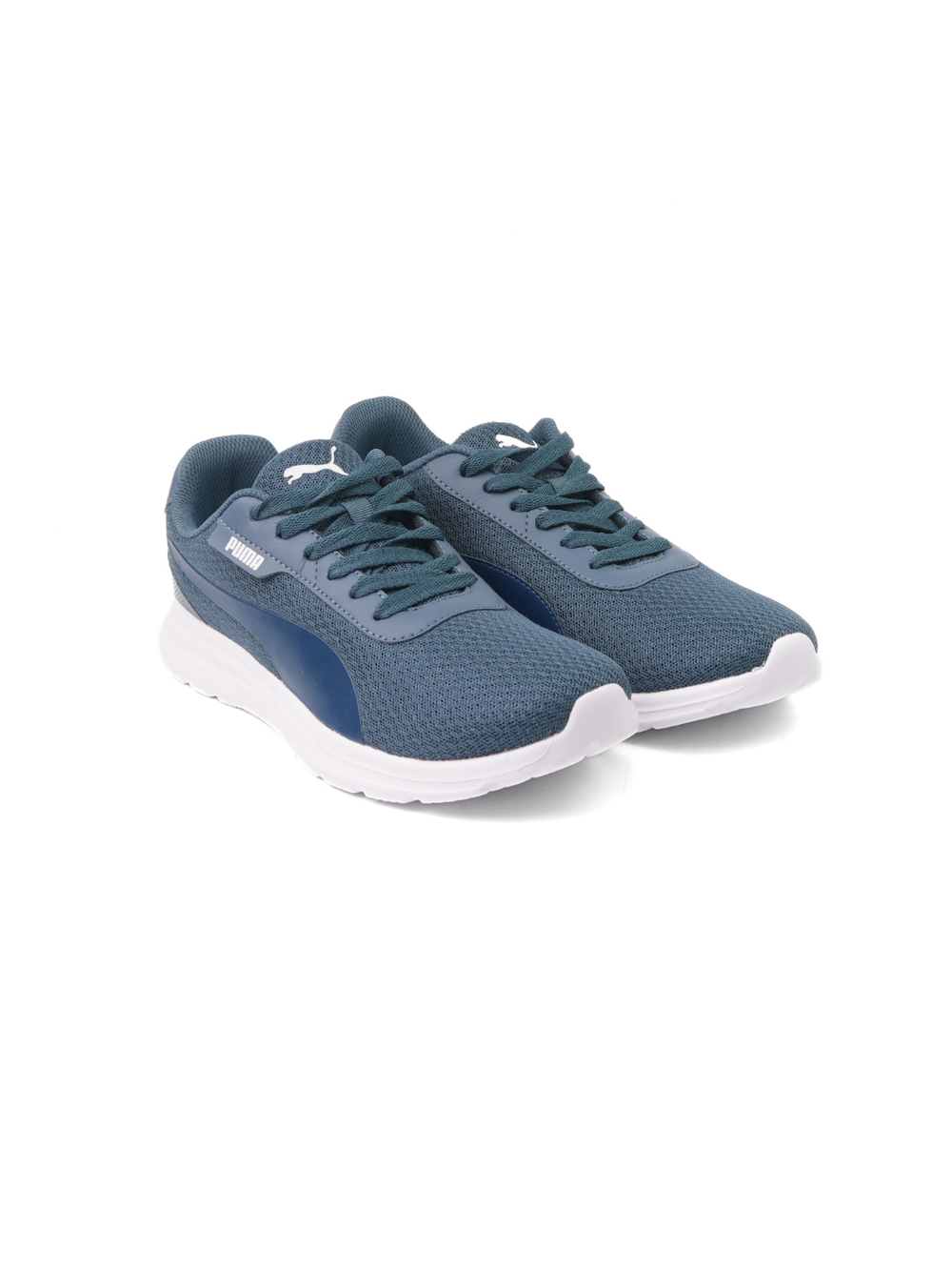 Puma White/Blue Sports Shoes For Men Puma Razz-31042503 C060