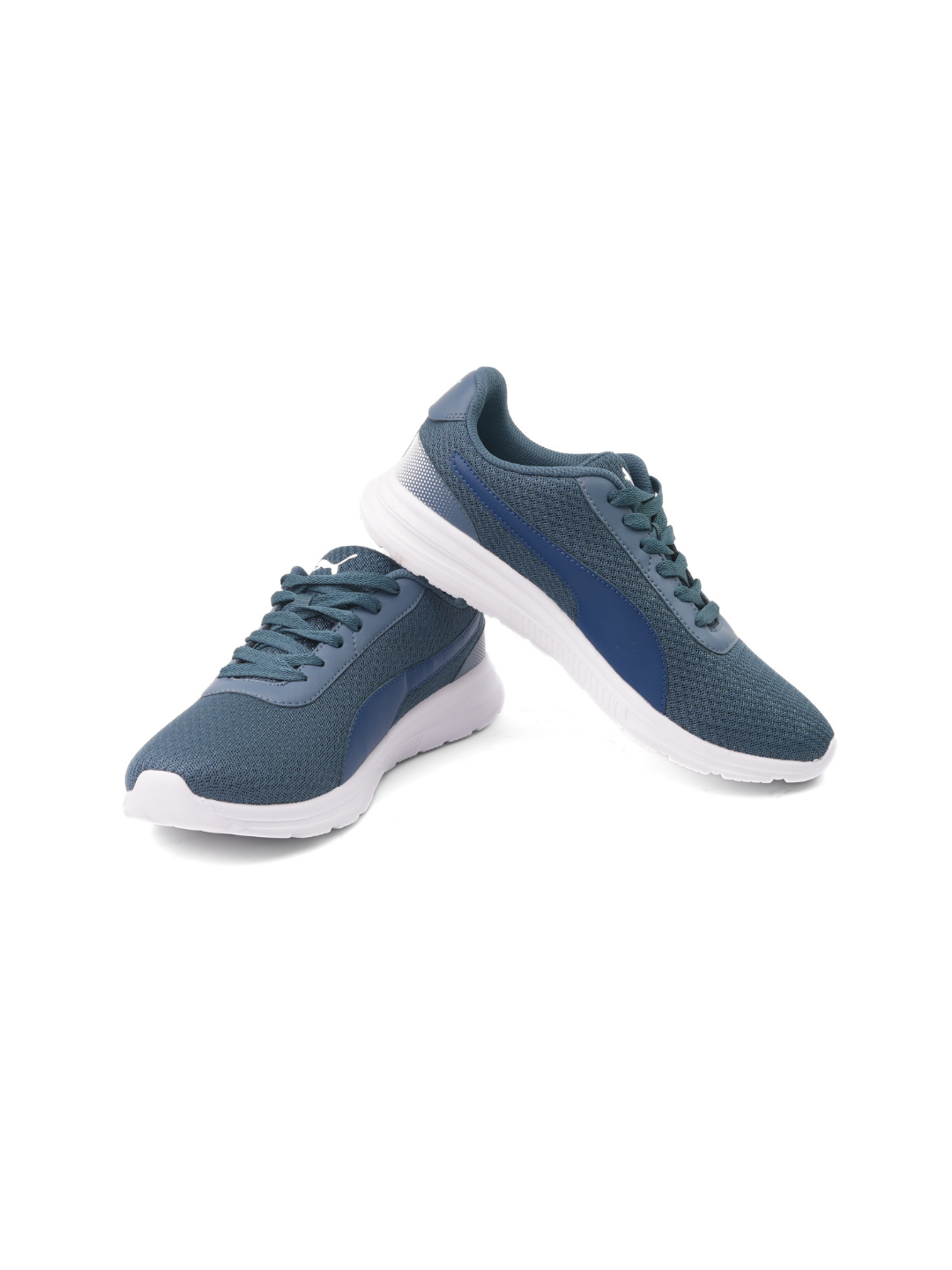 Puma White/Blue Sports Shoes For Men Puma Razz-31042503 C060