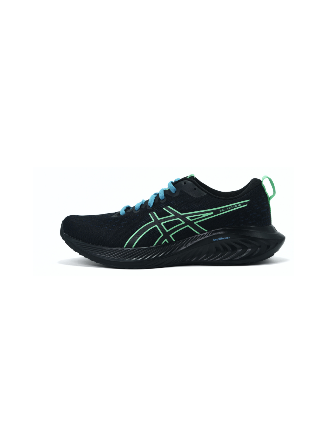 Asics Black/Ne Leaf Sports Shoes For Men Gel Excite 10 C535