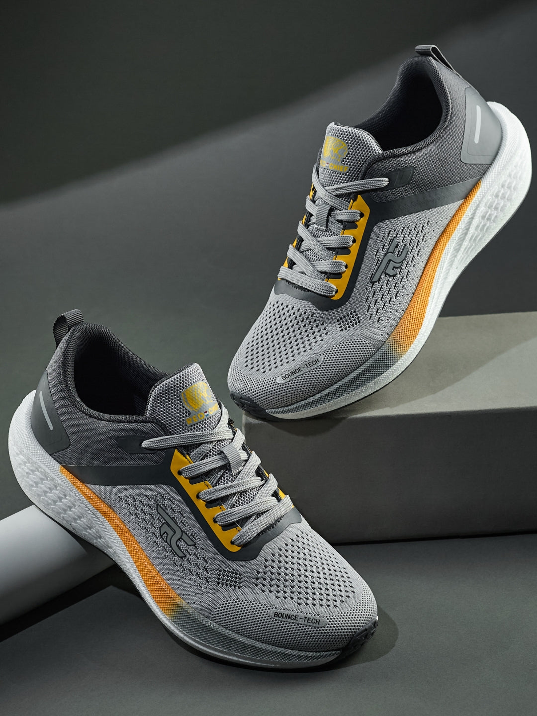 Red Chief Sports D.Grey-Lt.Grey Running Shoes For Men R1710 F029