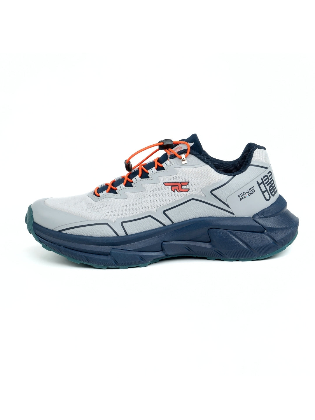 Red Chief Sports Hr.Grey/Ev.Blue Running Shoes For Men R1701 Cc58