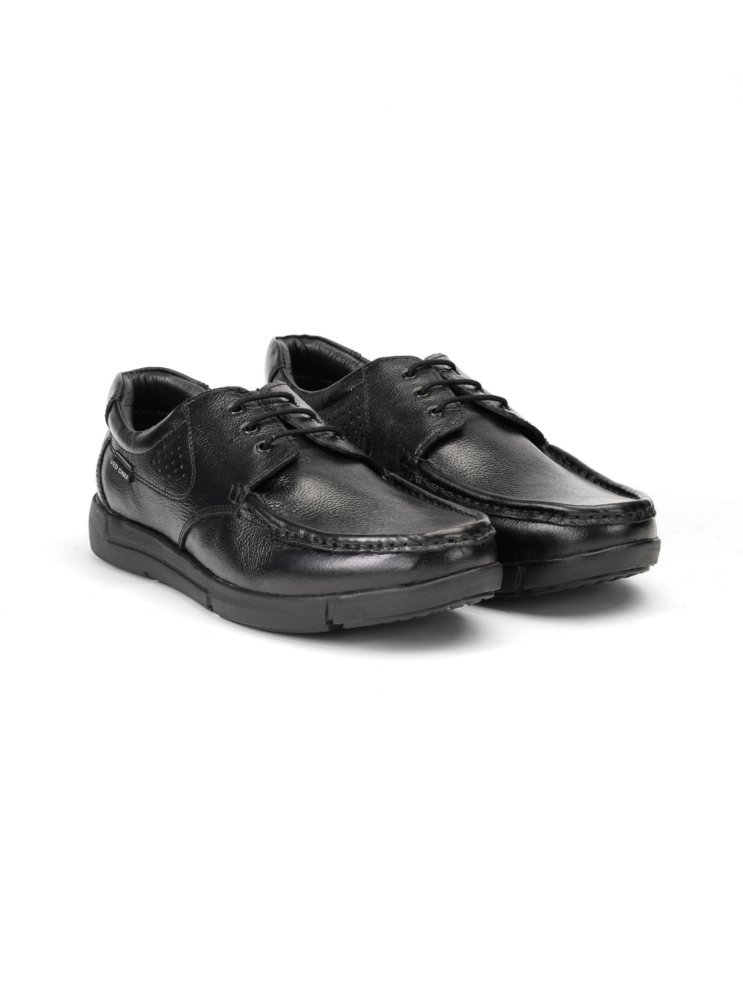 Zuup Black Genuine Leather Ankle Derby Formal Shoes For Men Zfm021012 C001