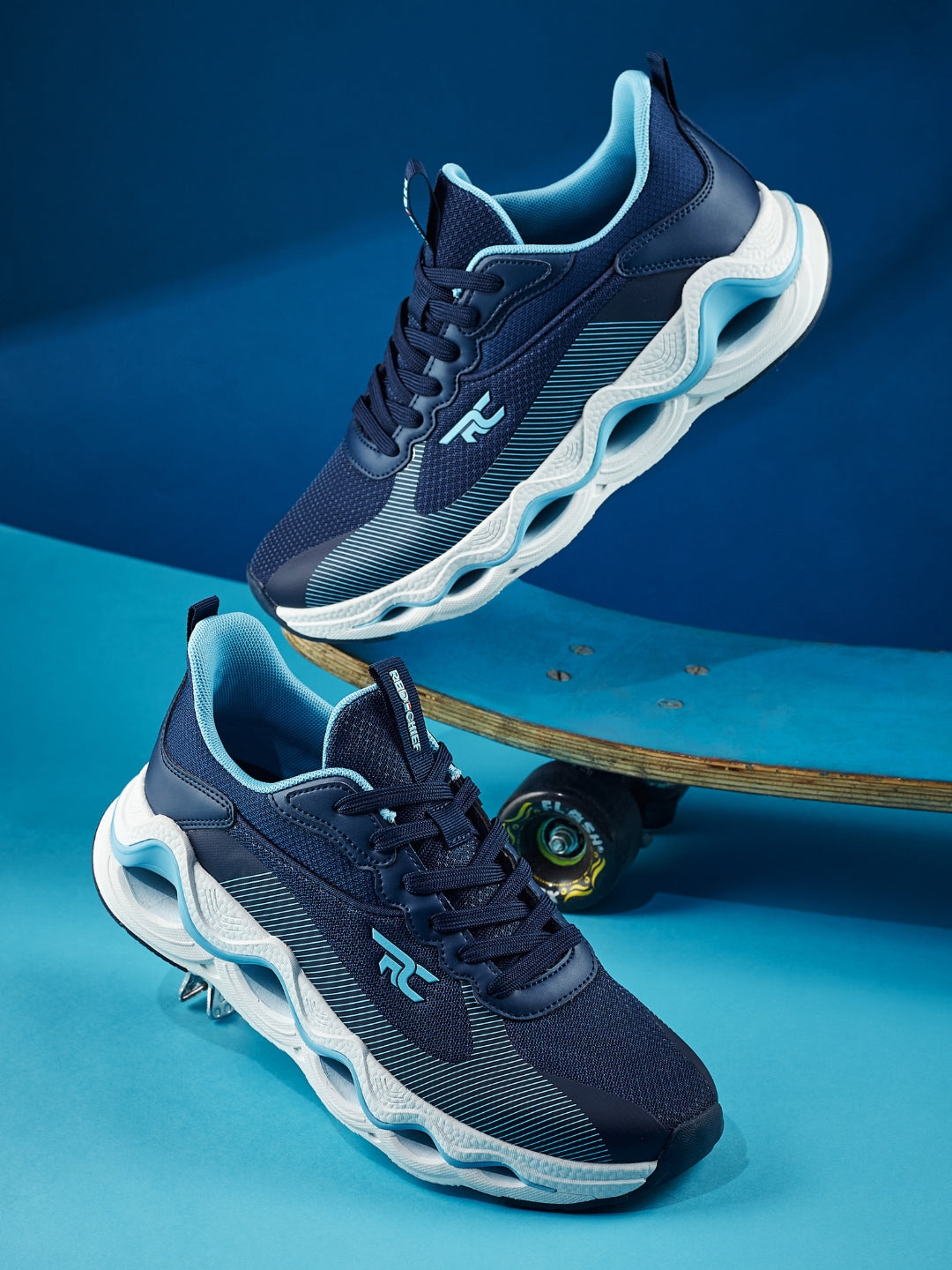 Red Chief Sports Ev.Blue-White Running Shoes For Men R1711 F033