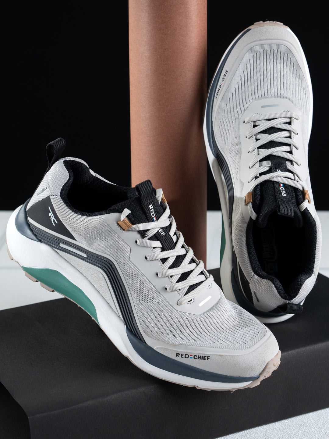 Red Chief Sports Hr-Grey Walking Shoes For Men W7015 Cc28