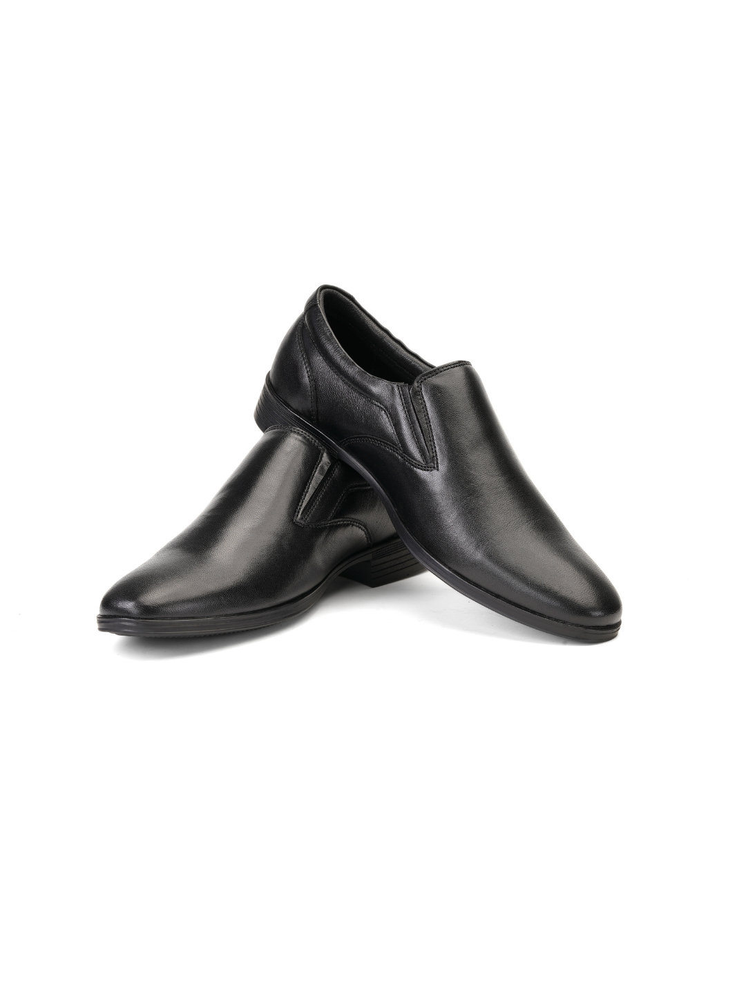 Zuup Black Genuine Leather Formal Shoes For Men Zfm021070 C001
