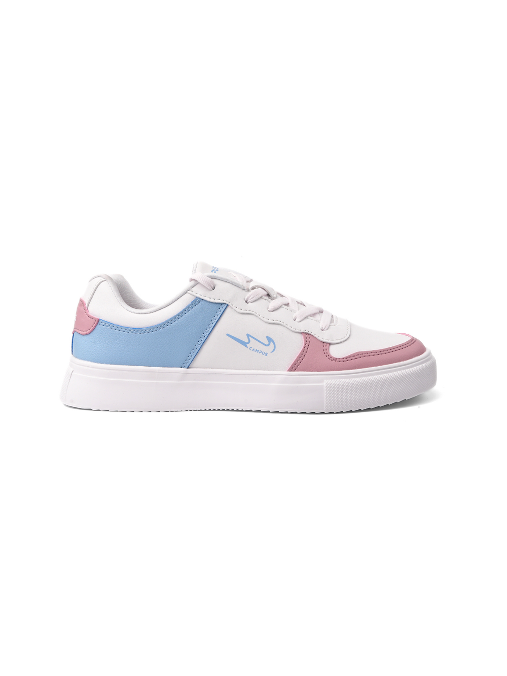 Campus White Sports Shoes For Women Bougie-22L-148 C1097