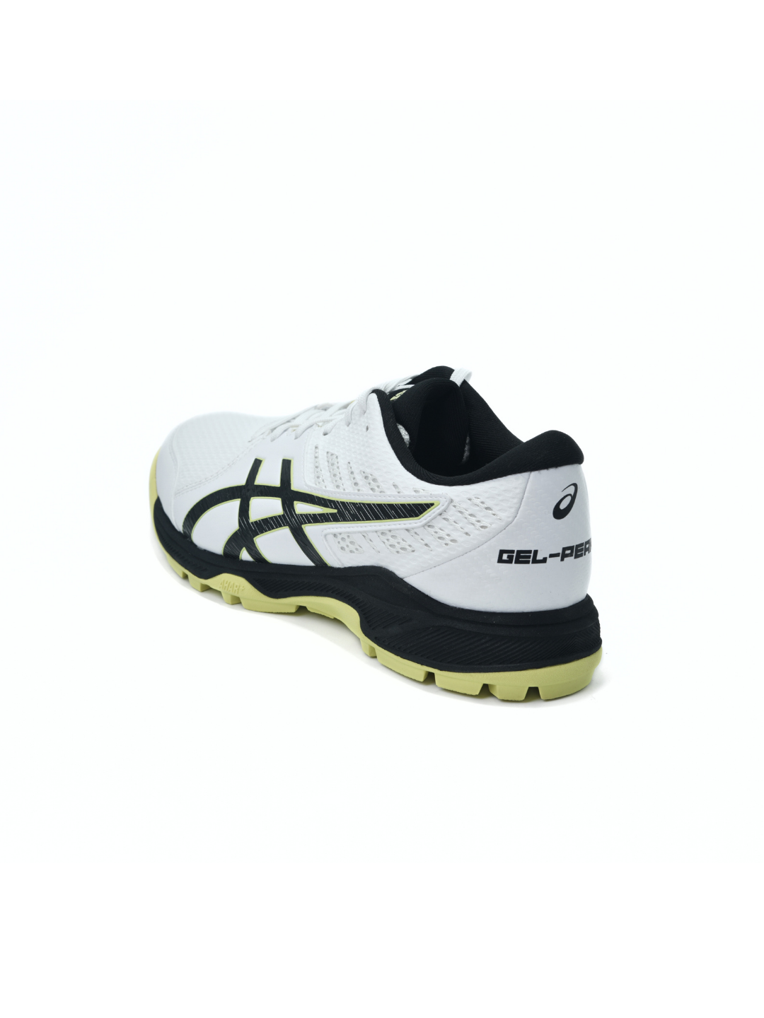 Asics White/Glow Yellow Sports Shoes For Men Gel Peake 2 C159