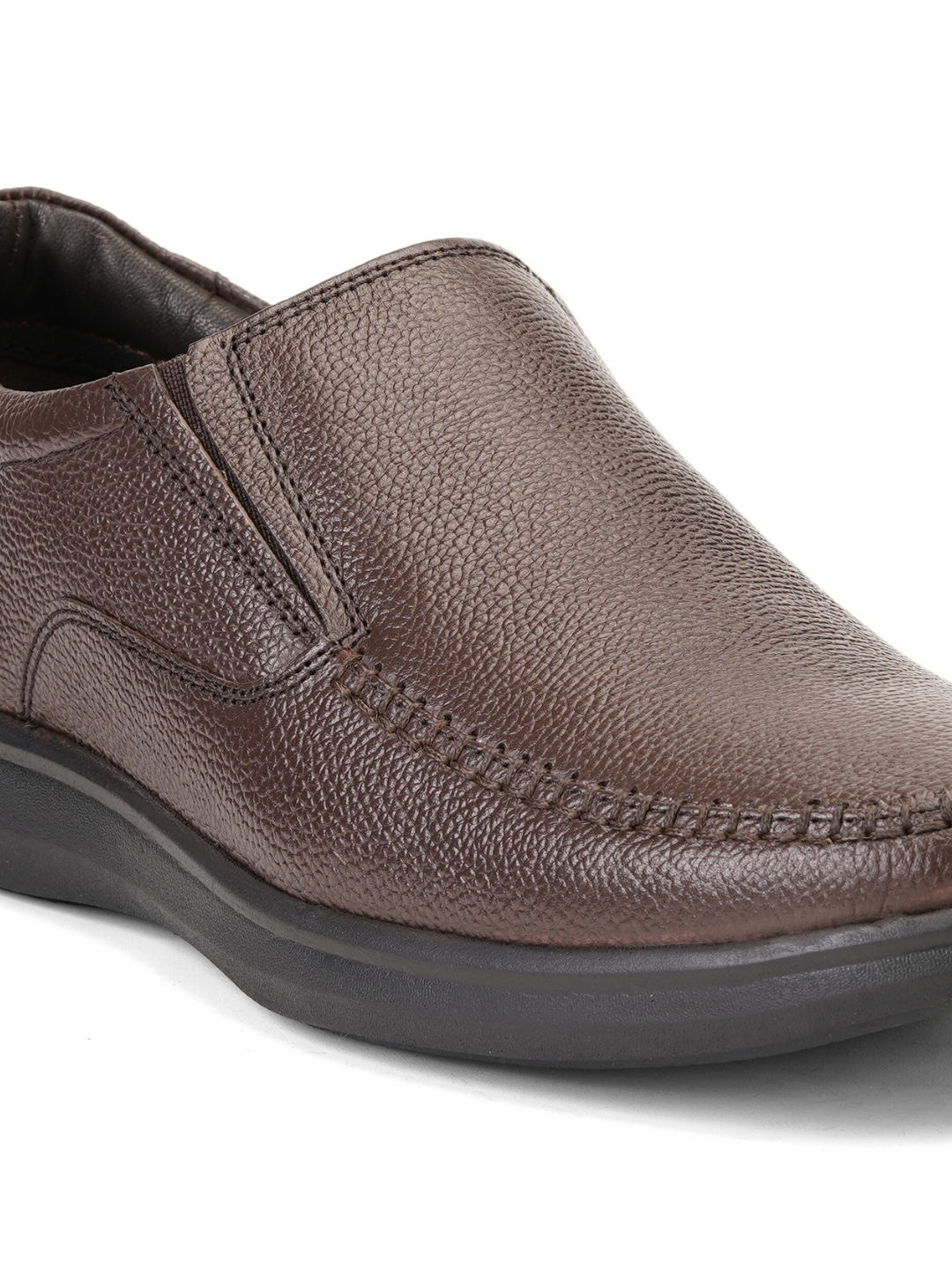 Zuup Brown Genuine Leather Formal Shoes For Men Zfm021043 C003