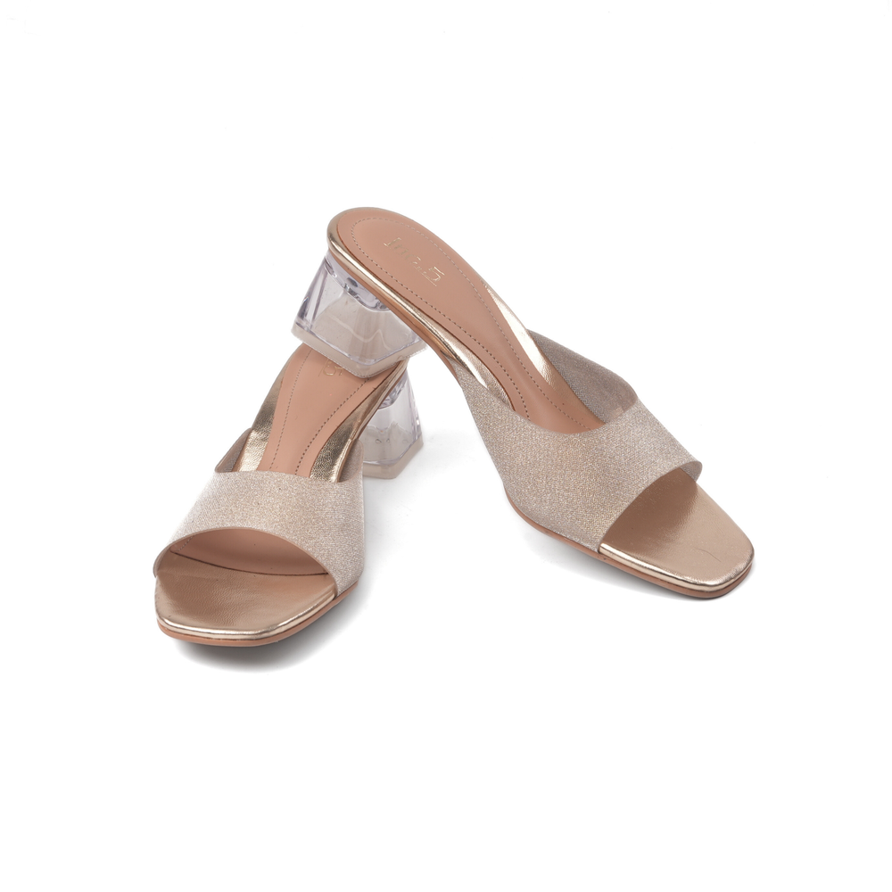 Inc.5 Gold Sandal For Women 300818 C592