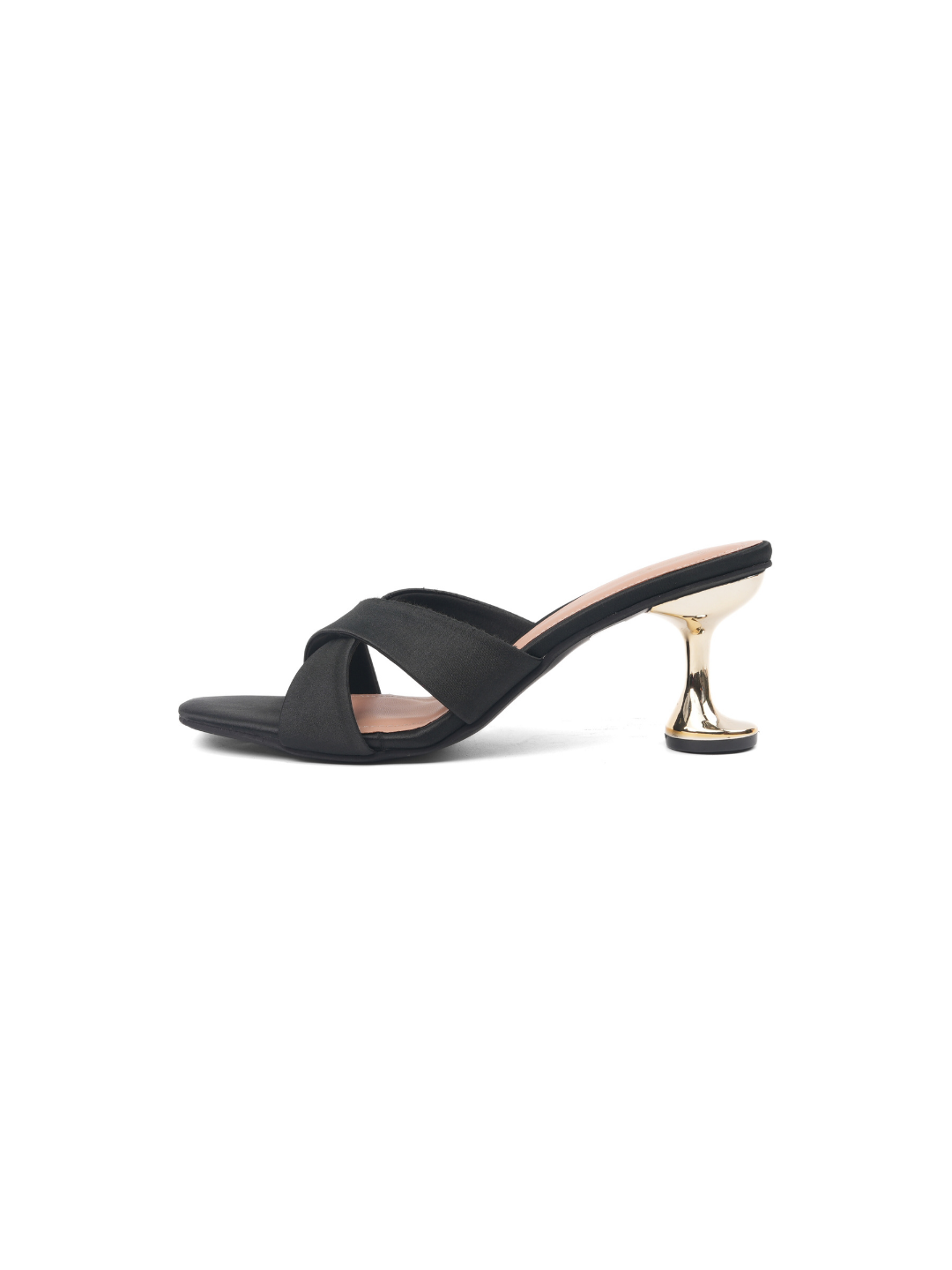 Inc.5 Black Sandal For Women 102170 C001
