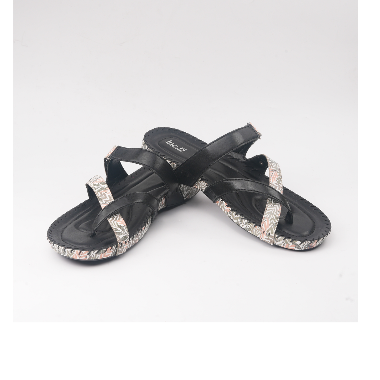 Inc.5 Black Flat For Women 900269 Black C001