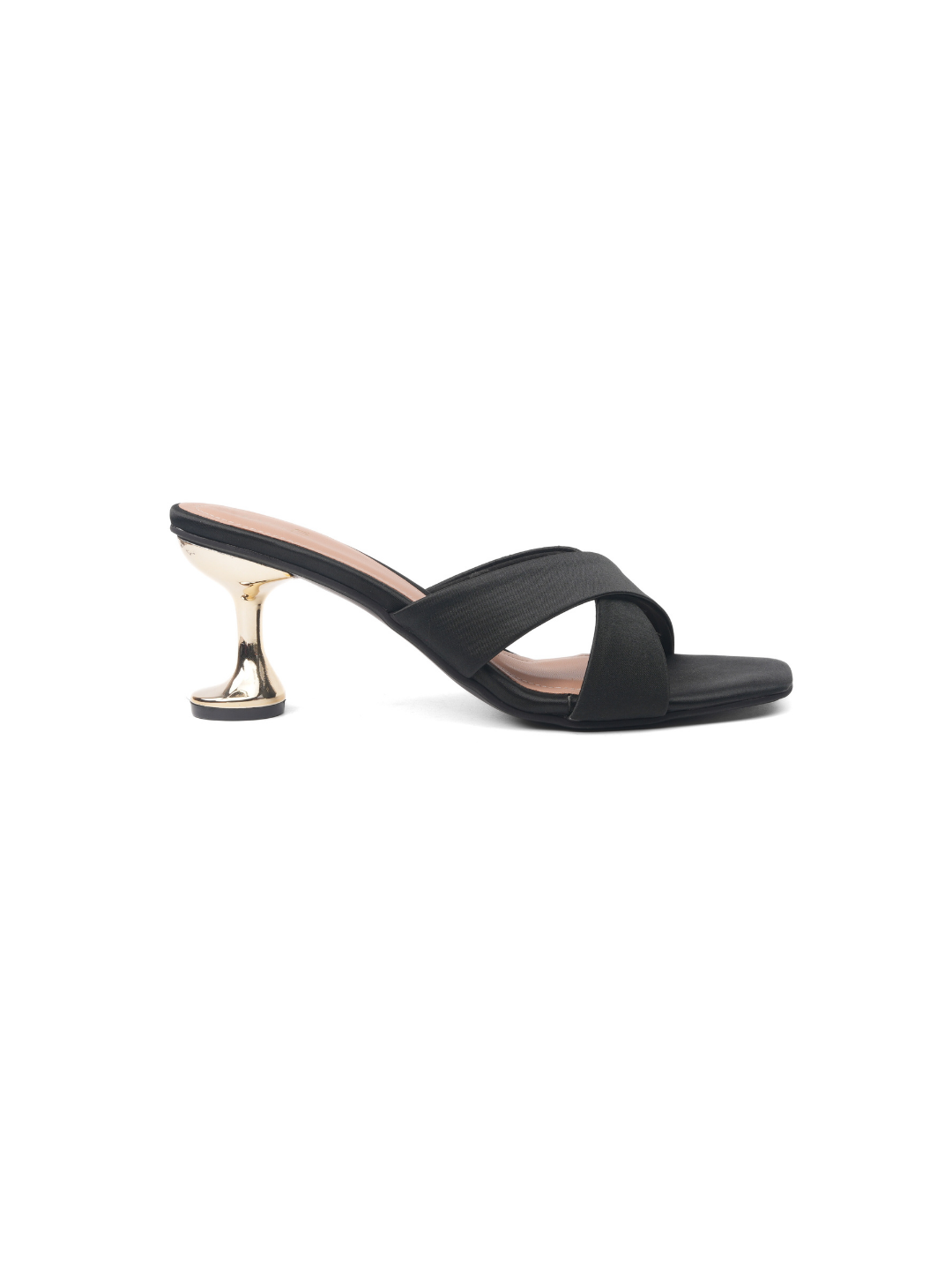 Inc.5 Black Sandal For Women 102170 C001
