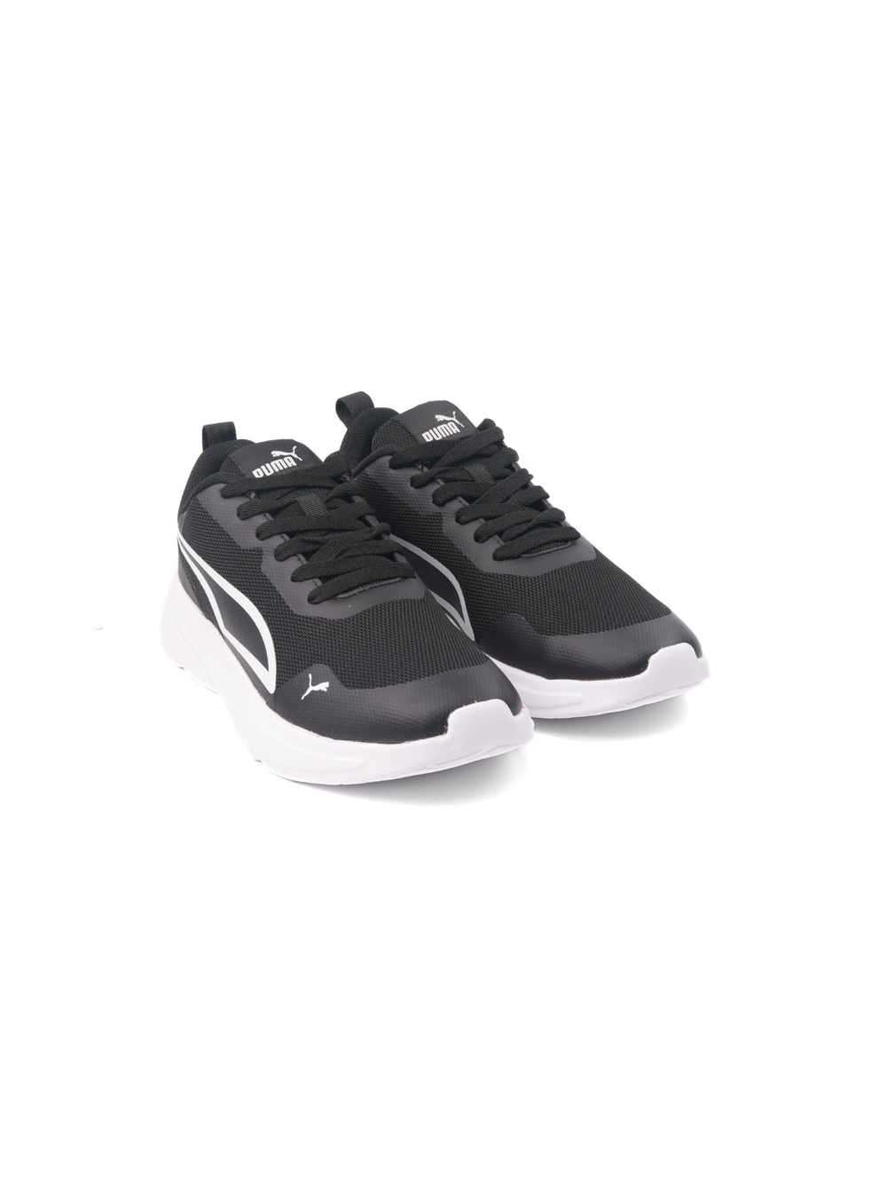 Puma Black/White Sports Shoes For Men Puma Alfarun Pro -39895401 C285