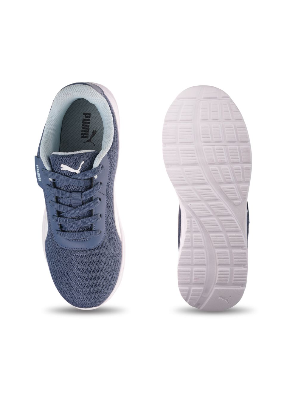 Puma Blue/White Sports Shoes For Women Puma Razz-31059802 C737