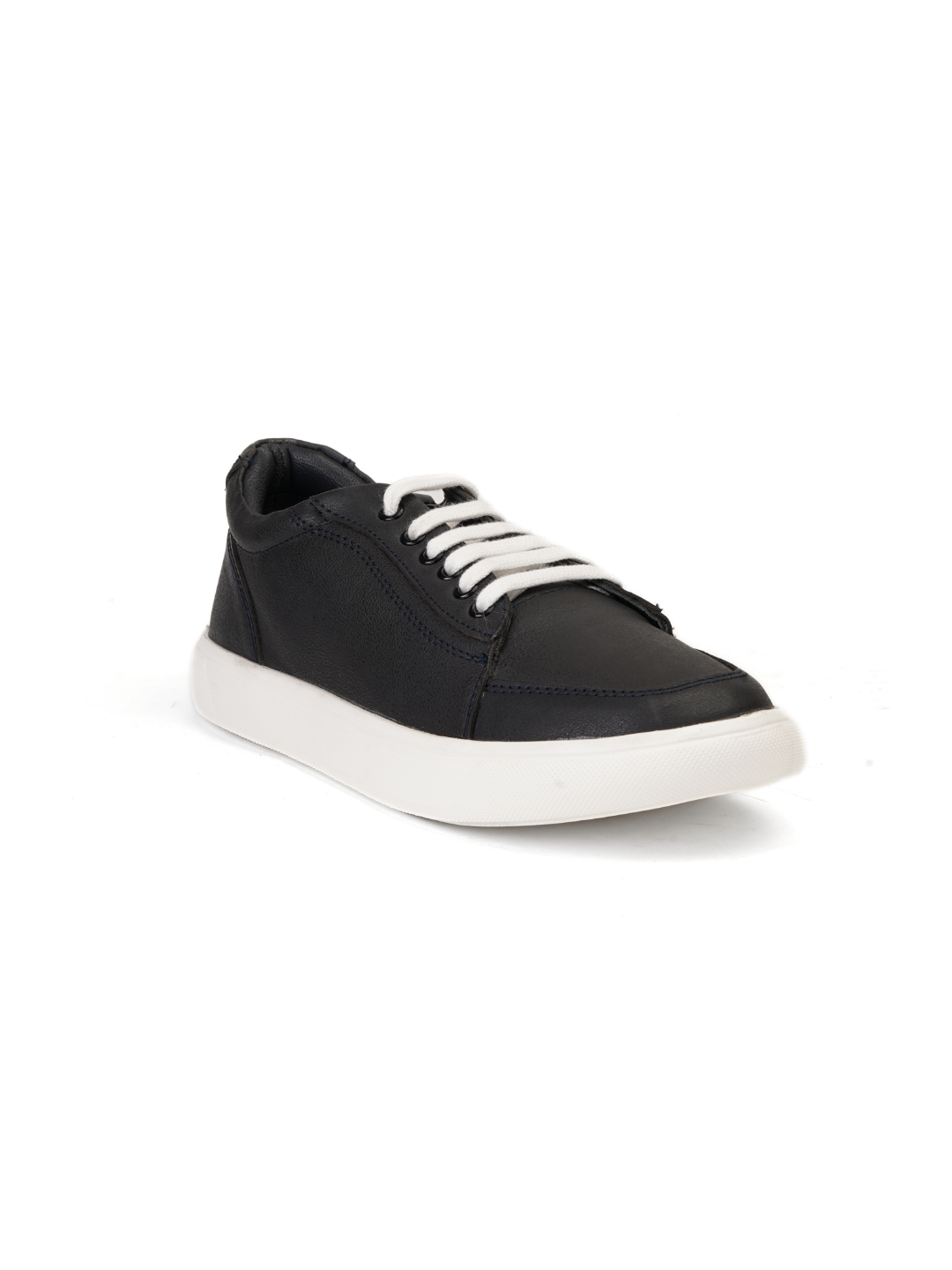 Extacy Blue Genuine Leather Tumble Sneaker For Men Exm010235 C002