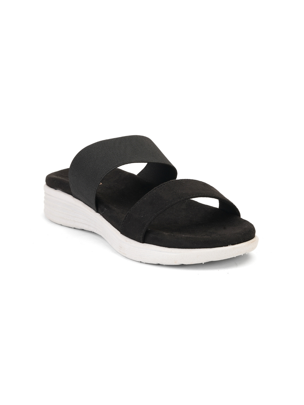 Comfort Walk Black Casual Flat For Women Cww031038 C001