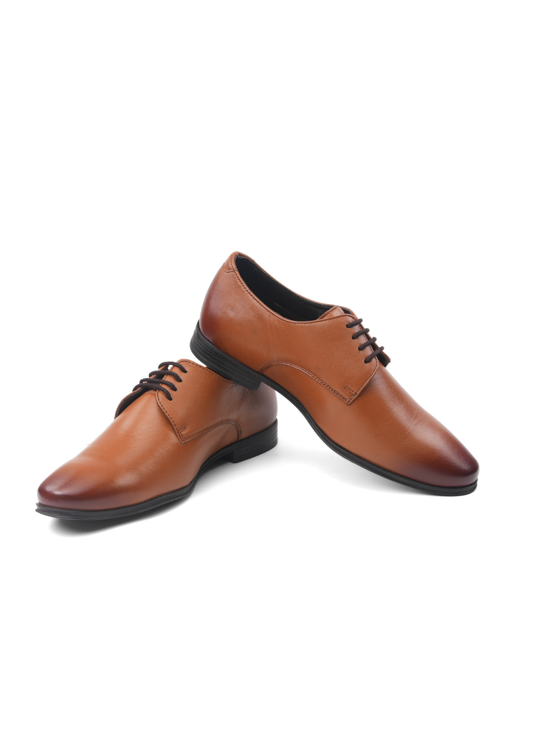 Lee Cooper Tan Formal Shoes For Men C6214Er C006