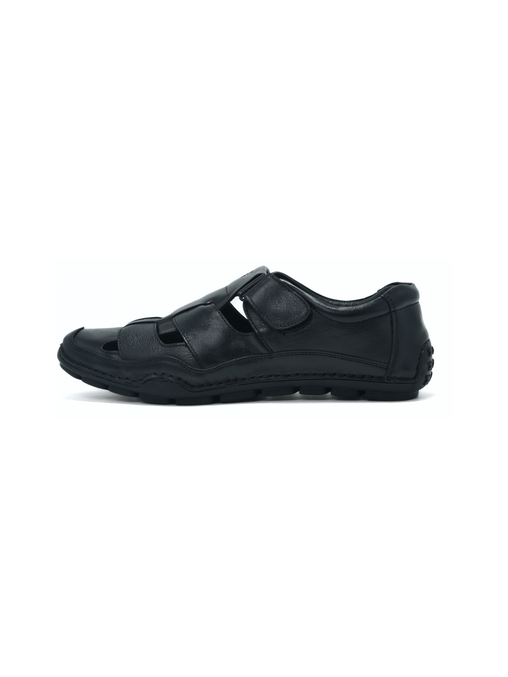 Egoss Black Sandal For Men Gs-2419 001