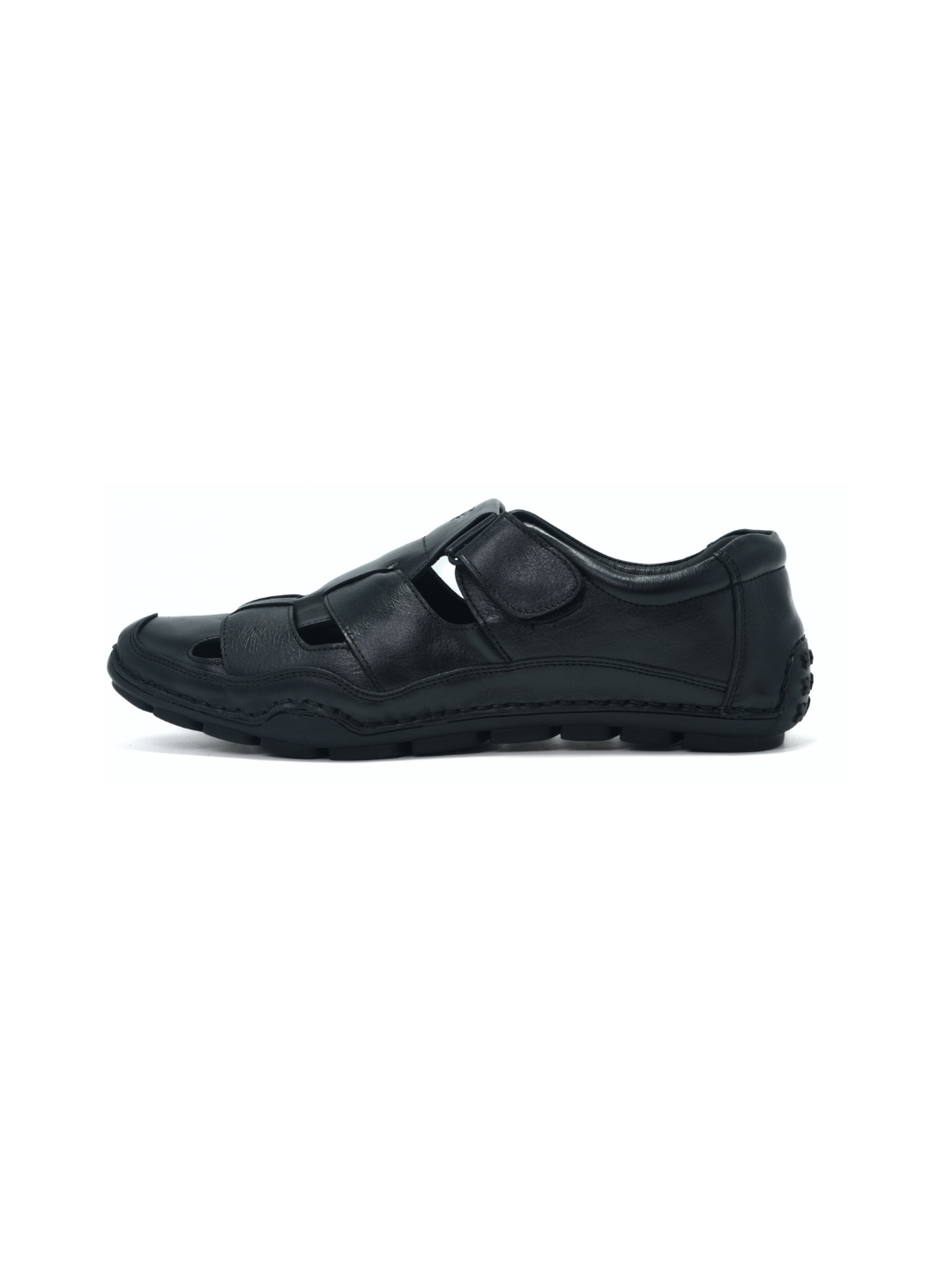 Egoss Black Sandal For Men Gs-2419 001