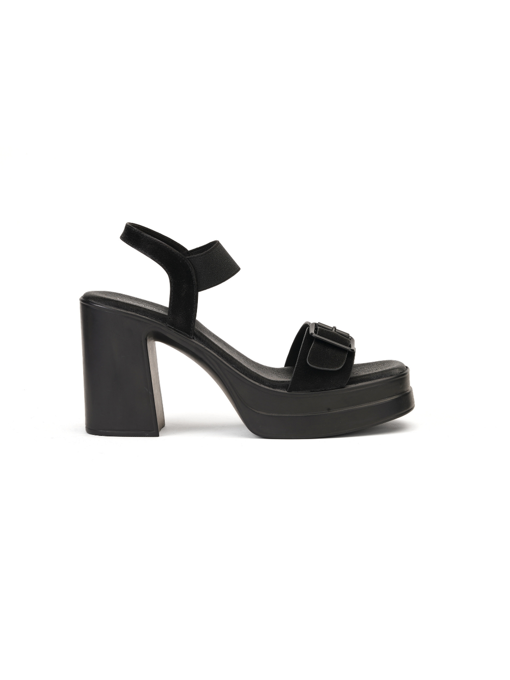 Lamoure Black Casual Heels For Women Lmw049166 C001