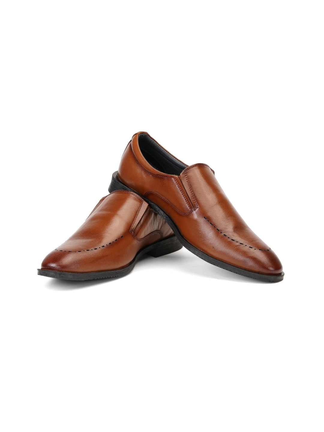 Zuup Tan Genuine Leather Formal Shoes For Men Zfm021062 C006