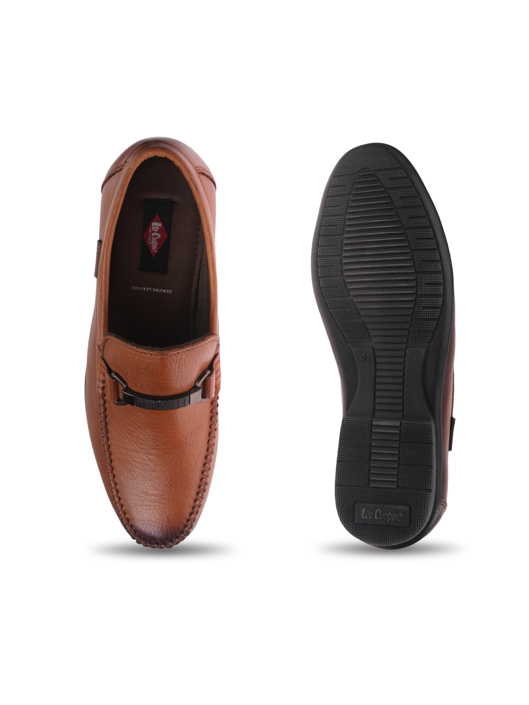 Lee Cooper Tan Formal Shoes For Men Lc2339Br C006